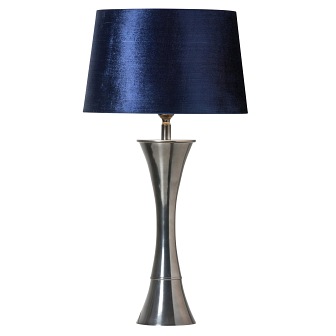Duża lampa stołowa Bailey chrom (podstawa lampy)